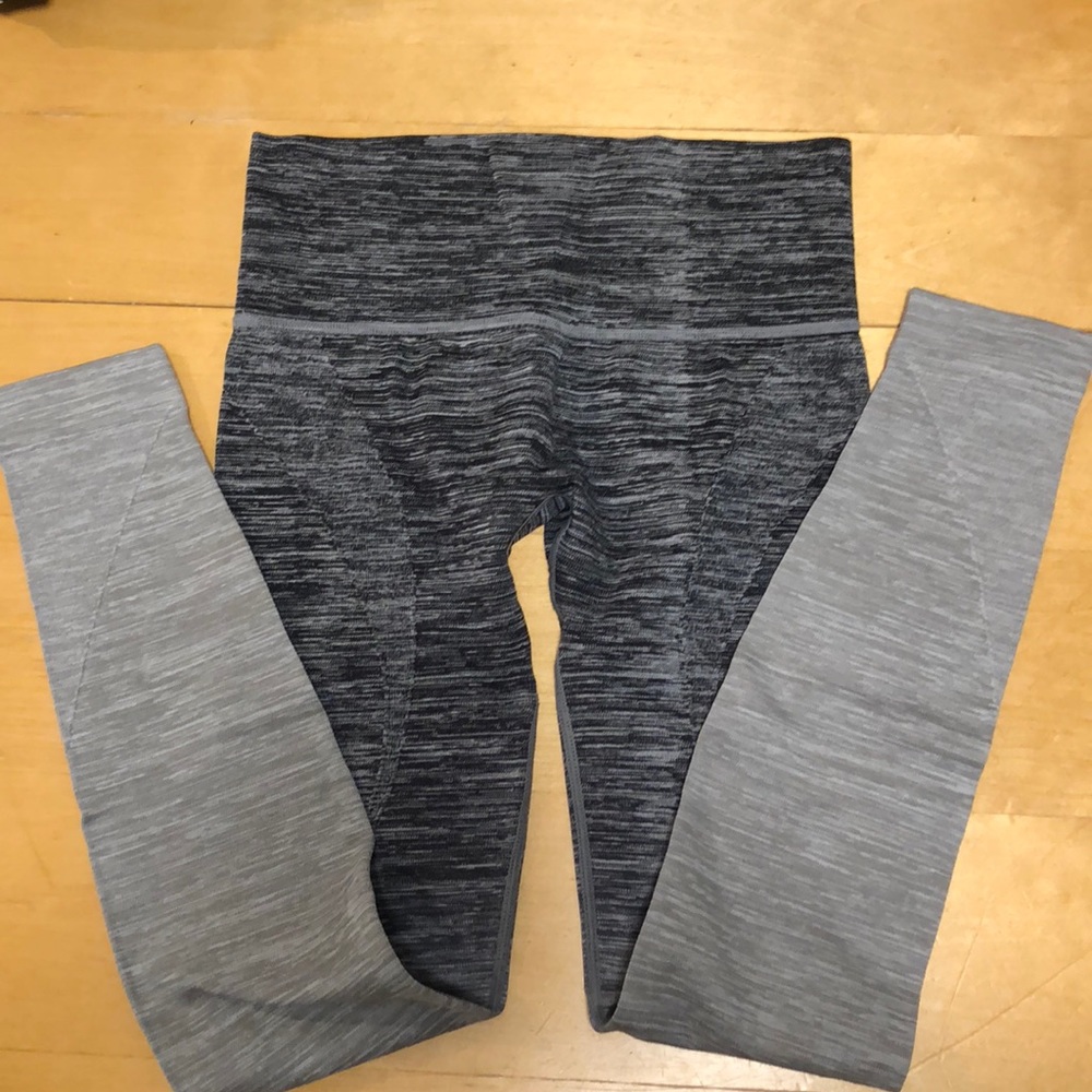 Black/Grey High Waist Ombré Leggings